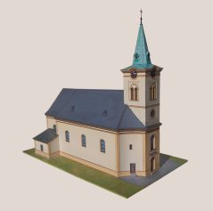 Kostel sv. Martina - Pustá Polom