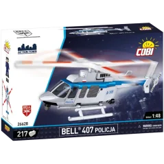 Bell 407 - Policie - Plastová stavebnice COBI