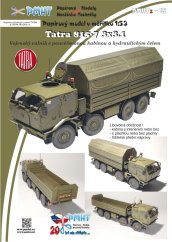 Tatra 815-7 8x8.1 military flatbed truck