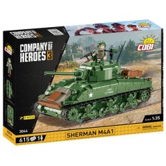 Sherman M4A1 - Plastová stavebnica COBI