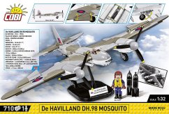 De Havilland DH-98 Mosquito WWII - Plastová stavebnice COBI