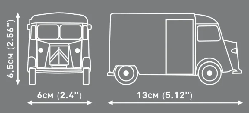 Citroën Type H Servisní vozidlo - Plastová stavebnice COBI