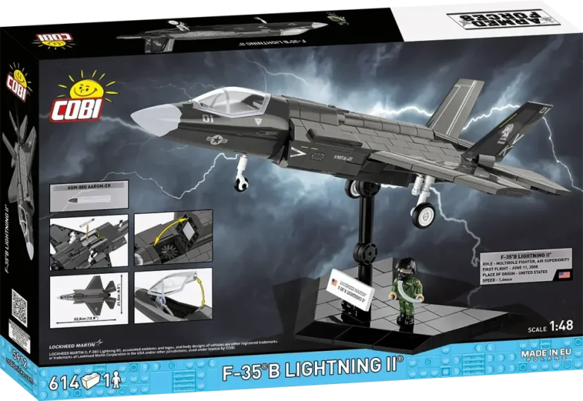F-35B Lightning II - Plastová stavebnice COBI