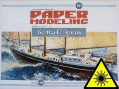 Plachetnice Bertha L. Downs - Laserové doplňky - kostra