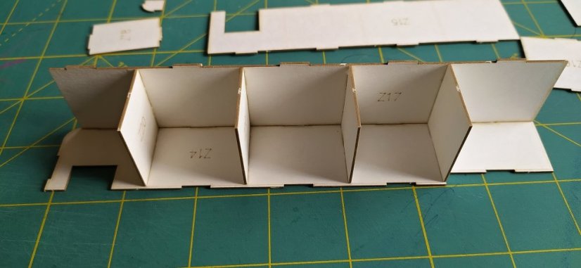 Parní lokomotiva řady 310.0 ČSD - Laserové doplňky - kostra, detaily