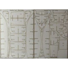 Plachetnica Leon - Laserové doplnky - kostra