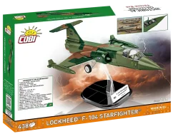 Lockheed F-104 Starfighter - Plastová stavebnice COBI