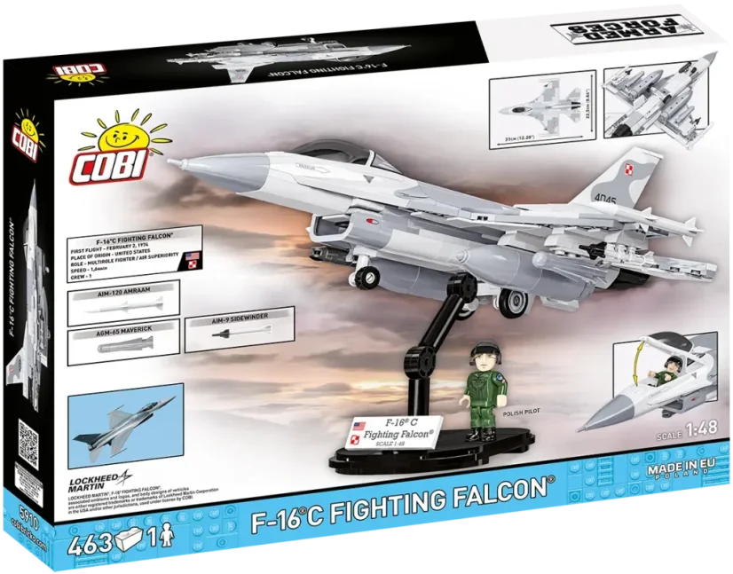 F-16 C - Fighting Falcon - Plastová stavebnice COBI