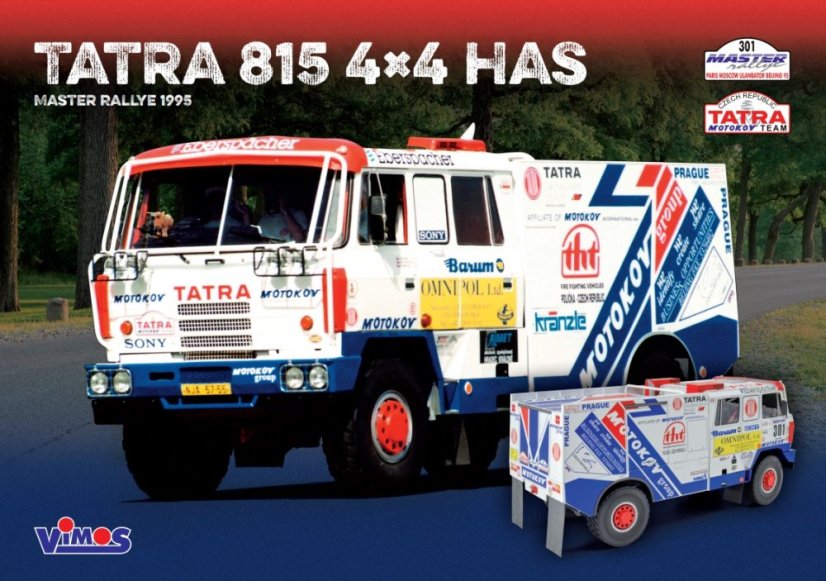 Tatra 815 HAS - Master Rallye Paříž - Peking 1995 - 1:25