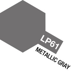 Tamiya LP-61 Metallic Gray/Černá met.