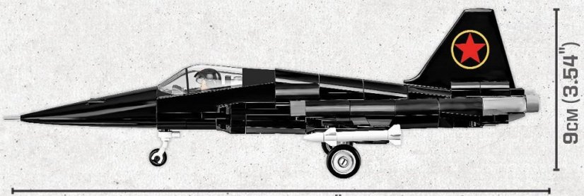 TOP GUN MiG-28 - Plastová stavebnice COBI
