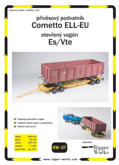 Podvalník Cometto + vagón Es/Vte