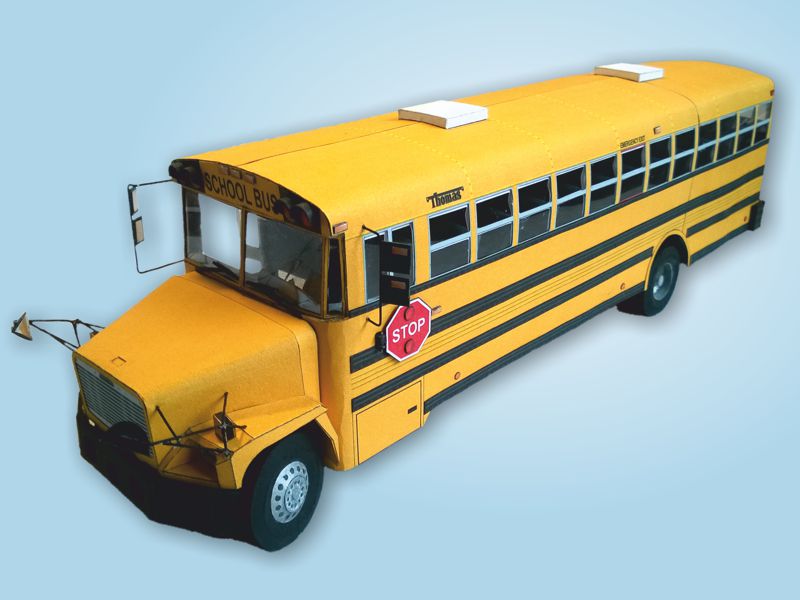 Americký školní autobus