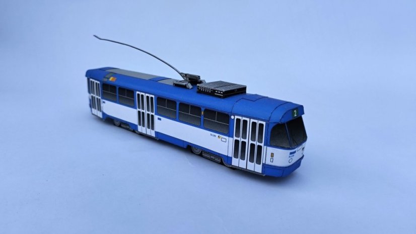 Tramvaj ČKD Tatra T3SU - Riga