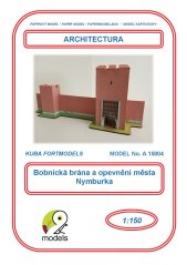 Bobnická gate and the fortifications of the city of Nymburk