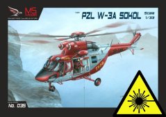 PZL W-3 Sokol TOPR - Laserové doplnky - kostra