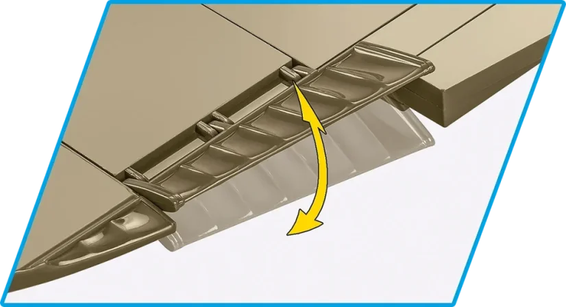 Lockheed P-38 Lightning (H) WWII - Plastová stavebnice COBI