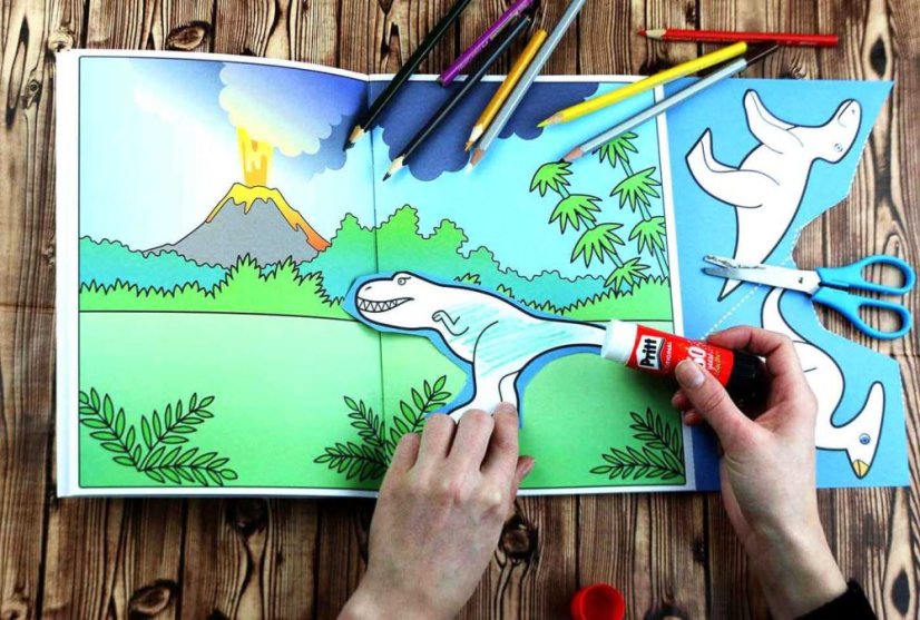 Začínáme vystřihovat - Dinosauři