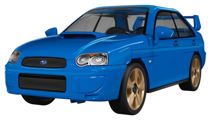Subaru Impreza WRX – Plastová stavebnica COBI