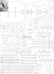 M-346 Bielik - Laserové doplňky - kostra