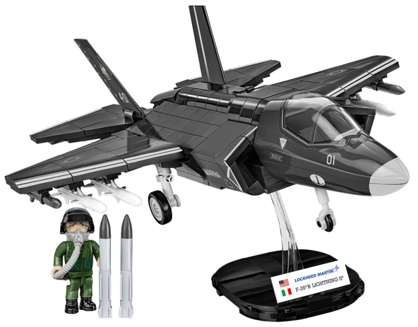 F-35B STOVL Lightning II - Plastová stavebnice COBI