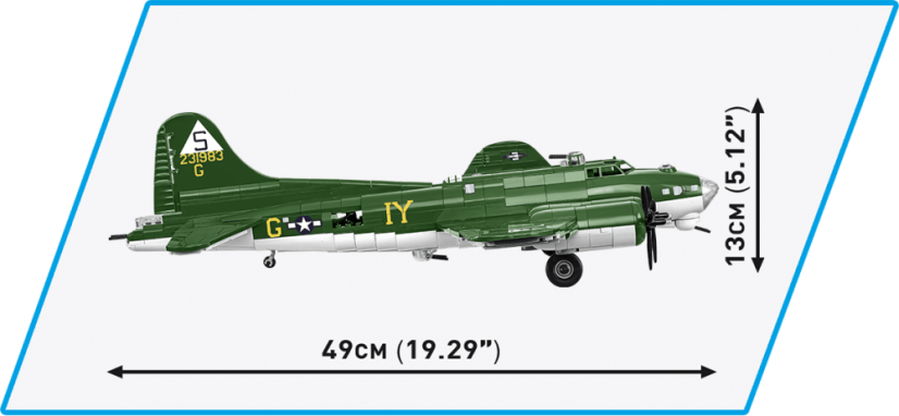 Boeing B-17G WWII - Plastová stavebnice COBI