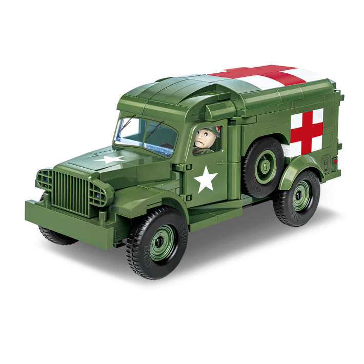 Dodge WC-54 Ambulance WWII - Plastová stavebnice COBI
