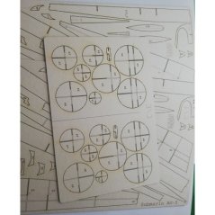 Ponorka typ AG - A-2 + A-5 - Laserové doplňky - kostra