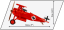 FOKKER Dr. I - Rudý Baron - Plastová stavebnice COBI