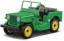 Jeep Willys CJ-2A - zelený - Plastová stavebnice COBI
