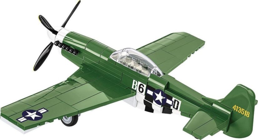 P-51D Mustang - Plastová stavebnice COBI