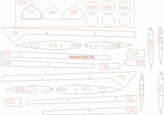 MiG-15bis - Laserové doplnky - kostra