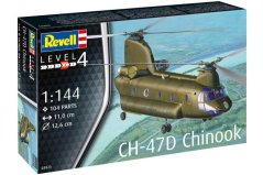 Revell - ModelSet vrtulník 63825 - CH-47D Chinook (1:144)