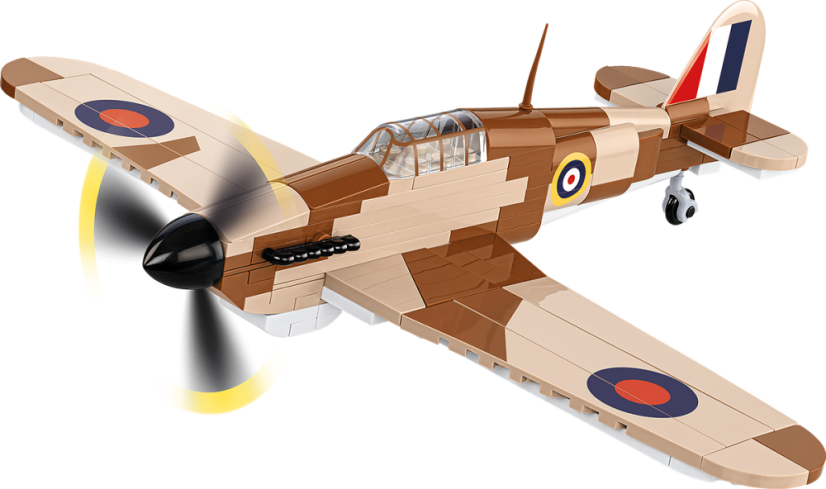 Hawker Hurricane MK.I WWII- Plastová stavebnice COBI