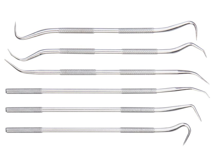 Sada háčků - 140mm - 6ks