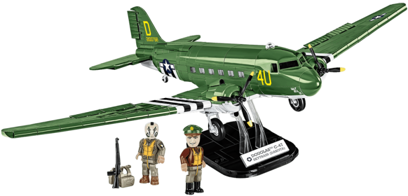 Douglas C-47 Skytrain (Dakota) WWII - Plastová stavebnice COBI