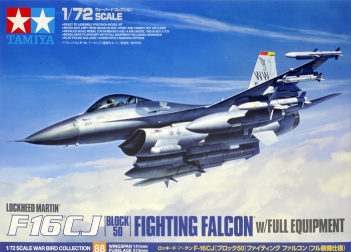 F-16CJ s plnou výbavou