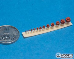 Matice 2,5mm - Resinové díly