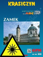 Zámek Krasiczyn - Laserové doplňky - kostra, detaily