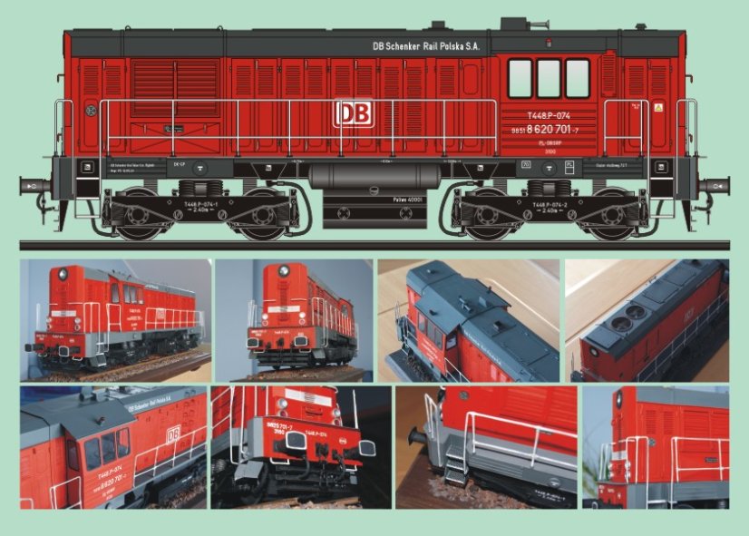 Dieslová lokomotíva T448p