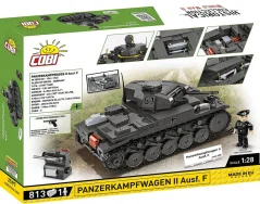 Panzerkampfwagen II Ausf. F - Plastová stavebnice COBI