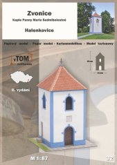 Zvonice - kaple Panny Marie Sedmibolestné, Halenkovice - 2. vydání