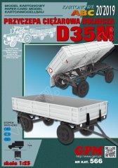 Zemědělský přívěs D35M