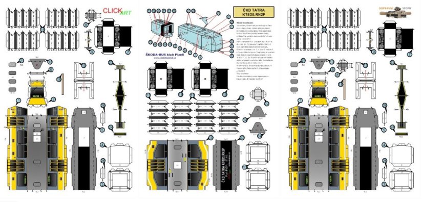 Tramvaj ČKD Tatra KT8D5.RN2P Plzeň