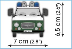 Barkas B1000 Policie - Plastová stavebnice COBI