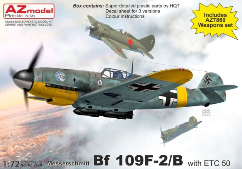 Bf 109F-2B with ETC 50