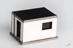 Railway transformer station