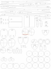 Westland Whirlwind FB Mk.I - Laserové doplnky - kostra