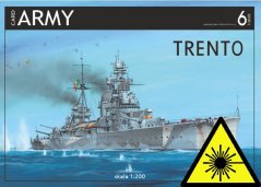 Krížnik Trento - Laserové doplnky - kostra