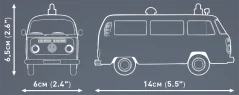 Volkswagen T2a - ambulance - COBI plastic kit